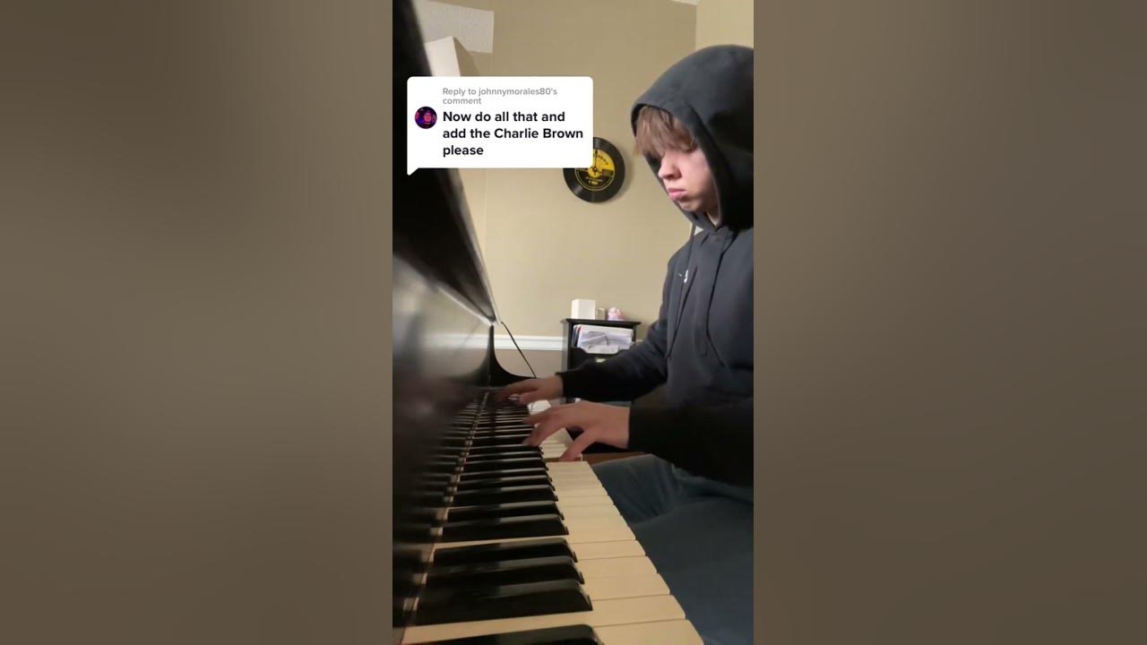 I Want You Back and Charlie Brown #piano #music #charliebrown