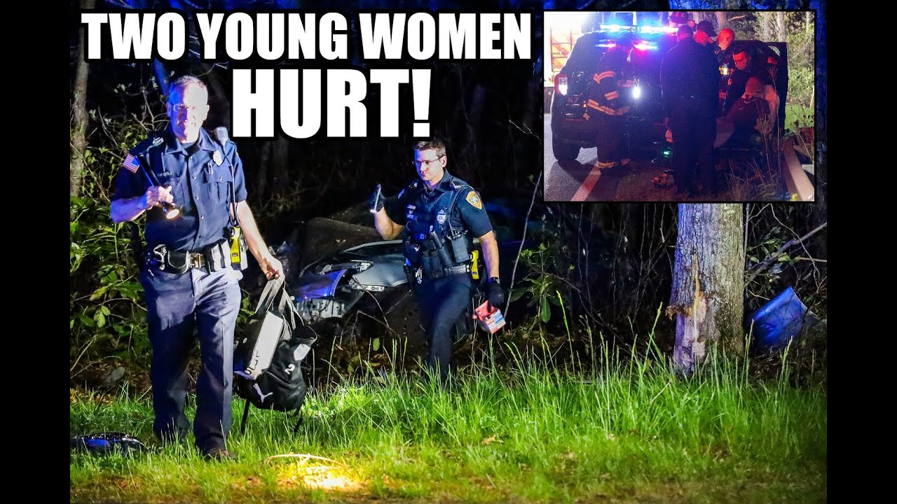 WATCH *** DRIVER “U.A.” AFTER CAR SLAMS INTO TREE [DEVELOPING] - YouTube