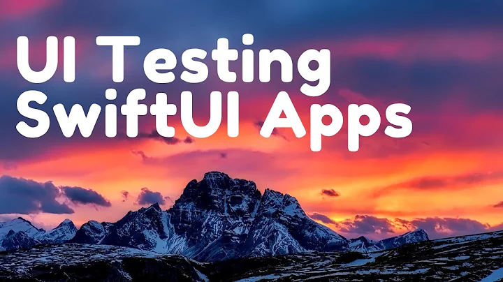 Writing UI Tests for SwiftUI Apps