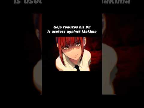 Gojo Vs Makima What If Gojo Use DE On Makima VERSE EQUALIZATION 