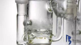 Bake Bros MAVERICK 14MM ASHCATCHER TURBINE DISK RECYCLER L CONFIG 90 JOINT 12-591