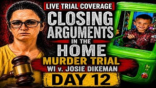 Closing Arguments & VERDICT WATCH | Secrets In The Home Murder Trial | WI v. Josie Dikeman Day 12