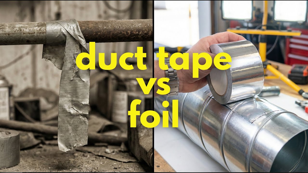 Aluminum Tape Vs Duct Tape: Ultimate Showdown for Tough Repairs