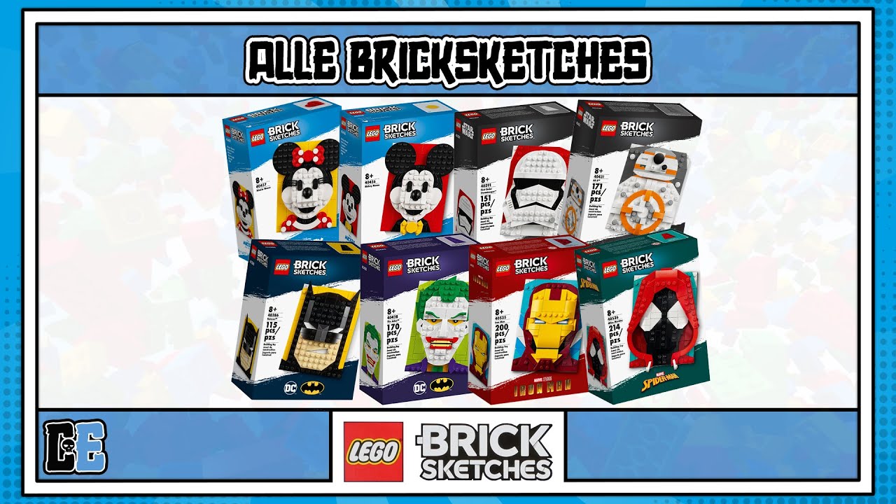 REVIEW - LEGO ALLE BRICKSKETCHES