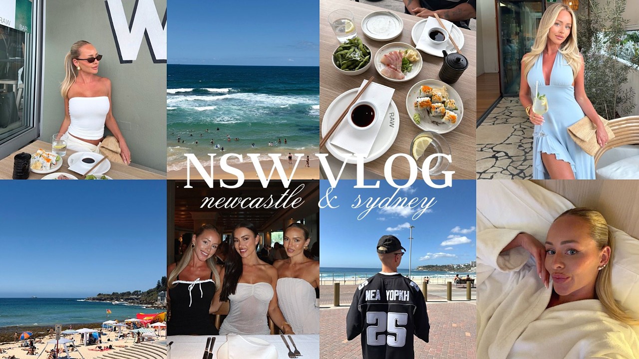 Видеоблог о Новом замке и Сиднее | Проведите неделю со мной, исследуя лучшие рестораны, пляжи и т.д.