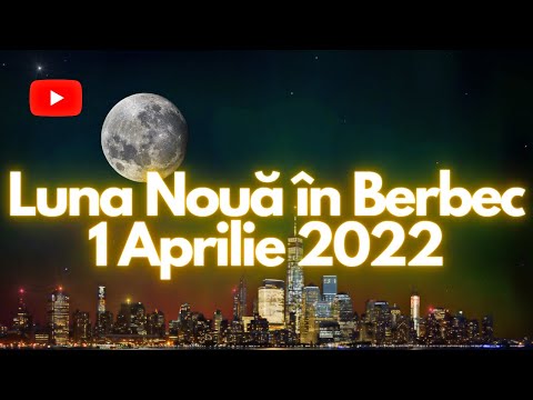 Video: Luna Nouă aprilie 2021