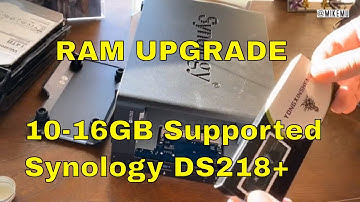 Upgrade Synology DS218+ RAM | Going from 2 GB to 10 GB in Minutes