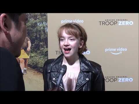 Amazon Prime's Troop Zero: Bella Higginbotham Red Carpet Interview