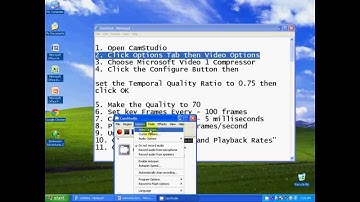 How To Fix CamStudio Compressor Error