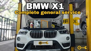 BMW X1 complete general service cost starting at Rs 14,999/- | Genuine OES spares | MotoFyx Mumbai