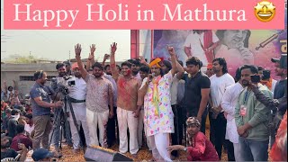 Happy Holi in Mathura | i am Nitin | the mridul | Mastani