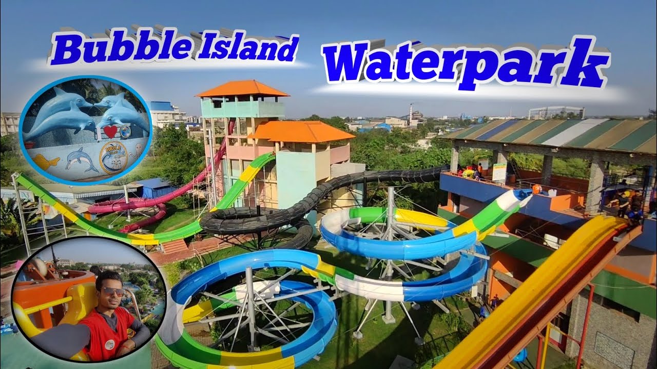 The Ultimate Waterpark Adventure 🏖️ | Discover The Bubble Island Waterpark Bilaspur Chhattisgarh