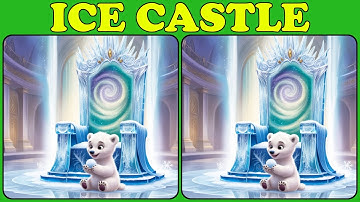 Spot the Difference: Ice Castle [Find 3 Differences] #30