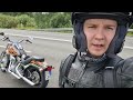 Небольшое путешествие туда и обратно на Harley-Davidson Softail