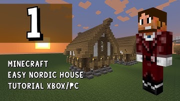 Minecraft :: Easy Nordic House Tutorial Xbox/PC :: Part 1
