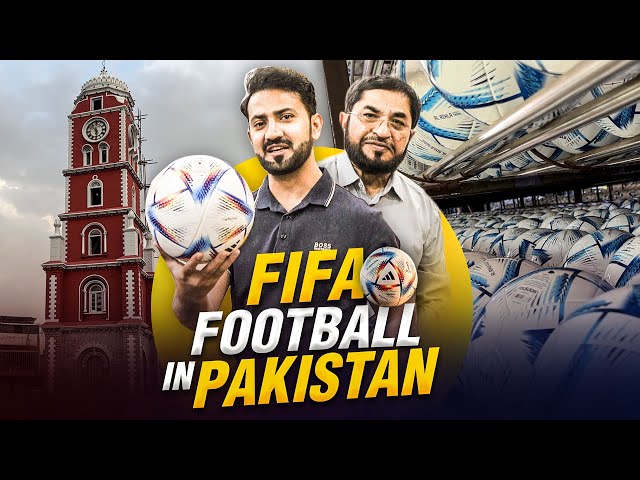 FIFA Football Was Made Here, 70% FootBall of The World Produces From This City of Pakistan, Sialkot class=
