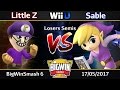 BigWinSmash 6 - Losers Semis - Little Z (Mii Brawler) v Sable (Toon Link)