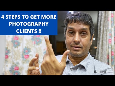 4 STEPS TO GET PHOTOGRAPHY CLIENTS ?