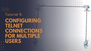 Tutorial 9 : Configuring TELNET connections for multiple users - Packet Tracer - TY BSc. IT exam