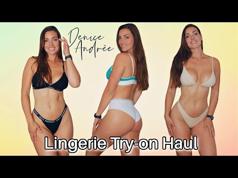 Fresh lingerie Try on haul #top #tryonhaul #Model