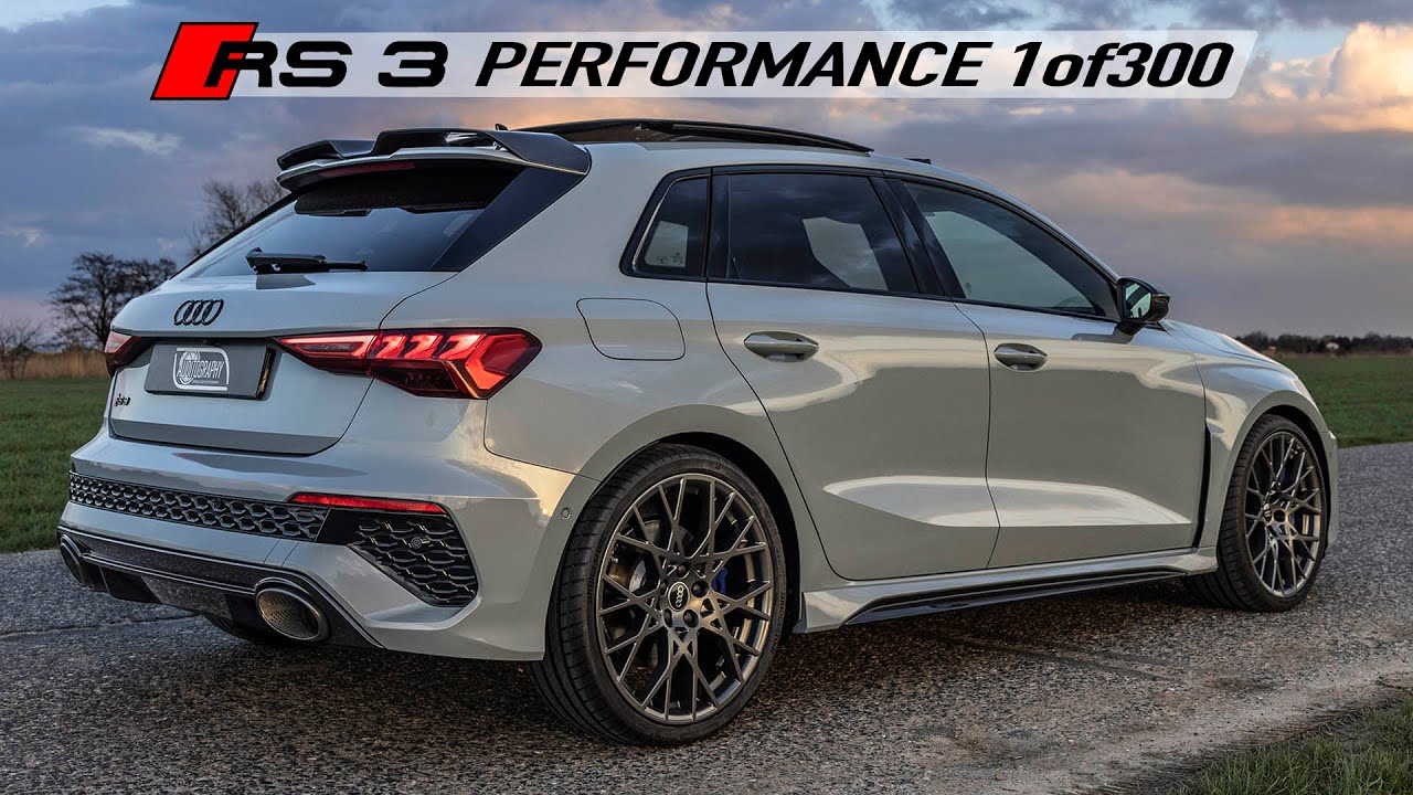 PUSHED HARD! 2023 AUDI RS3 PERFORMANCE SPORTBACK 1of300 - HOTTEST