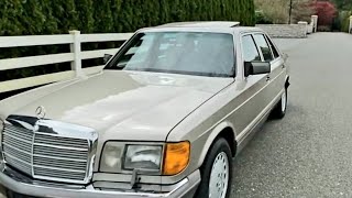 مرسيدس موديل 1990 ✅....اشتراكك🏷وتفعيل🔔دعم للقناة👍✅ ‬‏‪‏1990 Mercredes Benz 560SEL