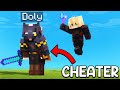 I got revenge on minecrafts best cheater