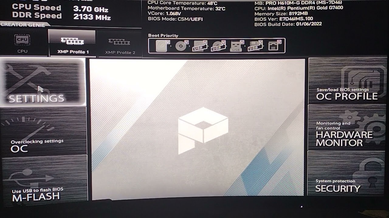 MSI PRO H610M-G DDR4 (911-7D46-221) buy motherboard: prices