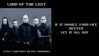 Lord Of The Lost - Leave Your Hate In The Comments [Lyrics on screen]