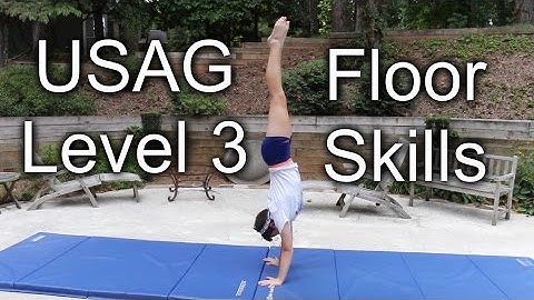 USAG Level 3 Floor Skills