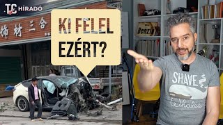 Szörnyű Tesla baleset és VW villamosszék - TC Híradó 2022/11/14 [42.]