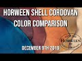 Horween Shell Cordovan Comparison - Ashland Daily Dec 9 2019