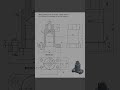 2d to 3d view #nxcad #automobile #lifeisbutadream #3dprinting #cnc #machine #solidworks #catia#solid