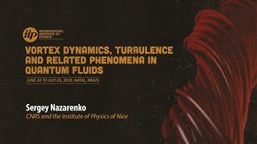 Wave turbulence II -  Sergey Nazarenko