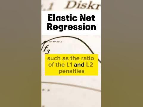Elastic Net Regression - YouTube