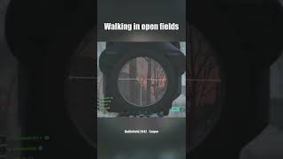 Battlefield 2042 - Open Field, No Cover, Headshot 🎯 #BF2042 #Shorts