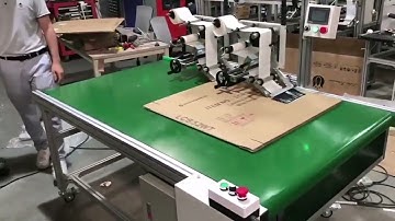 Automatic labeling machine, pagination labeling, cosmetic packaging