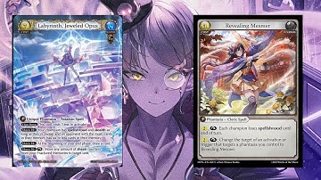 Grand Archive Ruling: Labyrinth, Jeweled Opus vs Revealing Mesmer