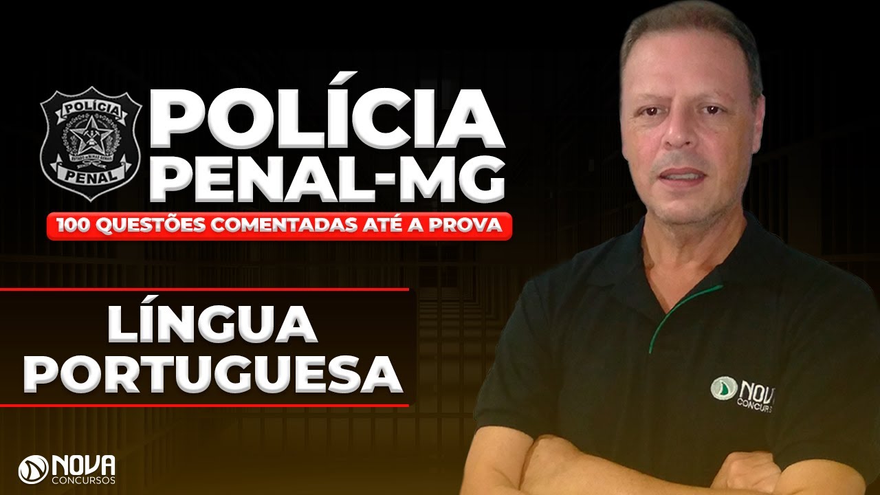 Concurso Polícia Penal MG - Português - Análise Sintática - Prof. Robson - Monster  Concursos 