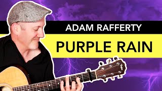 PDF Sample Purple Rain - Fingerstyle Guitar Adam Rafferty guitar tab & chords by Prince.