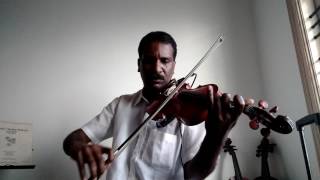 Chand jaise mukhde pe.... Dasettan superhit Hindi song on Violin