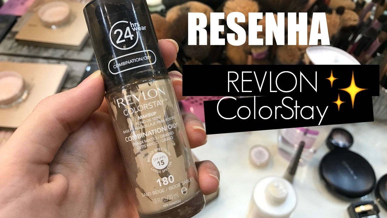 RESENHA | Base Revlon Colorstay 24 horas