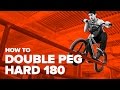 Как сделать дабл пег хард 180 на BMX (How to double peg grind hard 180 BMX)