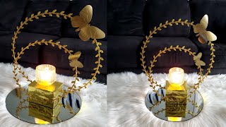 Dollar tree candle holder | diy dollar craft | January 18, 2024