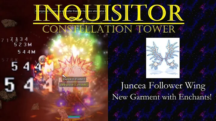 [iRO Chaos] 1000% PT Constellation Tower ft. Juncea Follower Wing | New Explosion Blaster Build