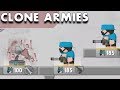 Тактика Гигант с Пулеметом Clone Armies Tactical Army Game