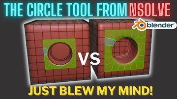 The nSolve circle tool for Blender just got even better!