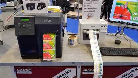 EPSON C7500g and C3500 colour label printers - KTEC GROUP UK