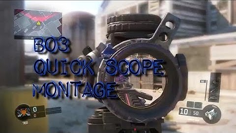 Bo3 quickscope video
