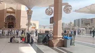 Masjid Al Nabawi Umbrella Courtyard #masjidalnabawi #MadinahCourtyard #islamicarchitecture screenshot 5